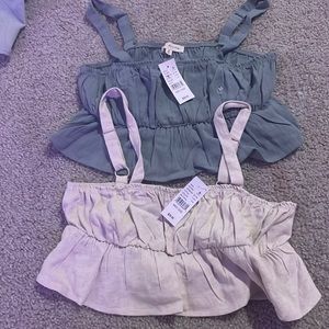Two pacsun cropped tank tops!